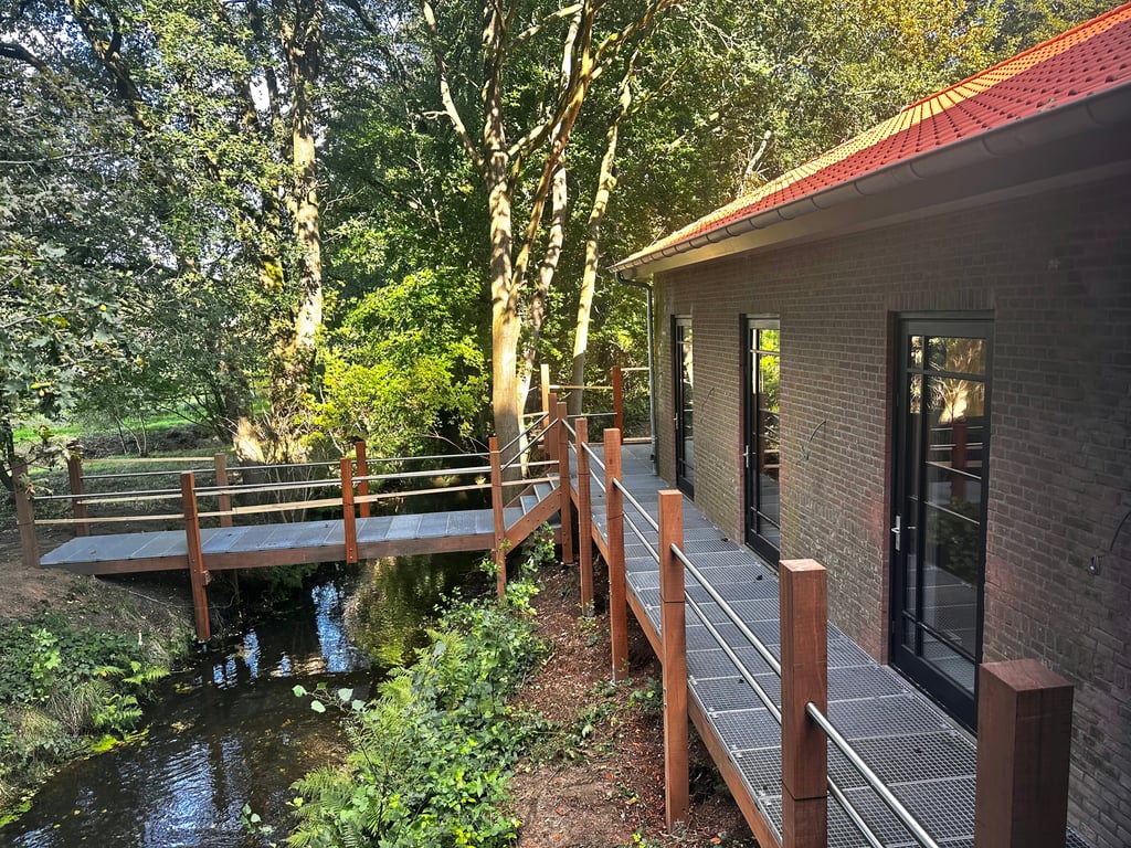 Watermolen - Bordes en brug