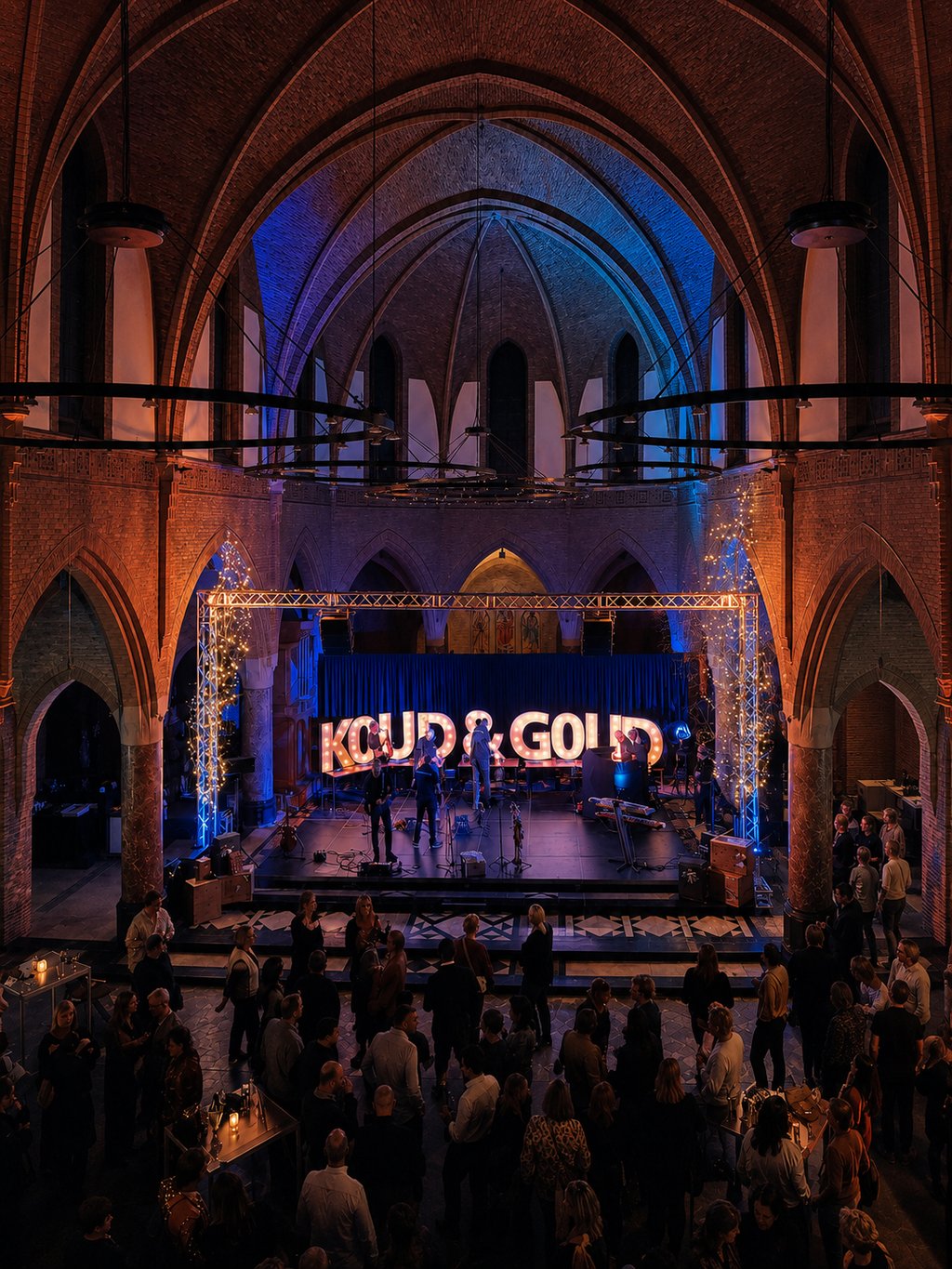 Kapel in kerstsfeer 