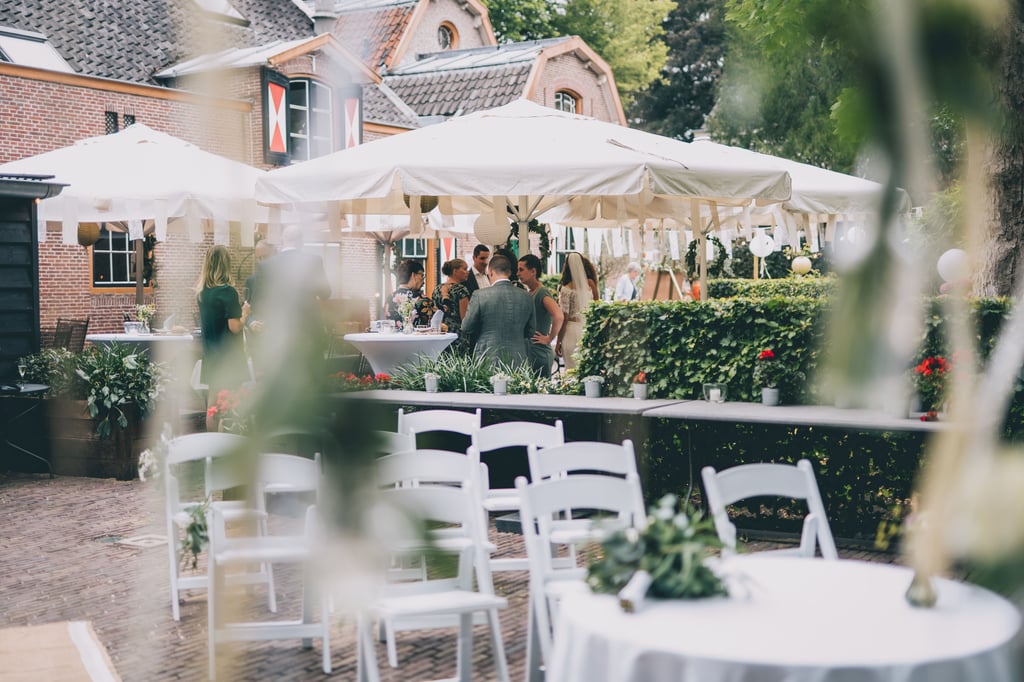 Bruiloft Achterterras Bistro Belle