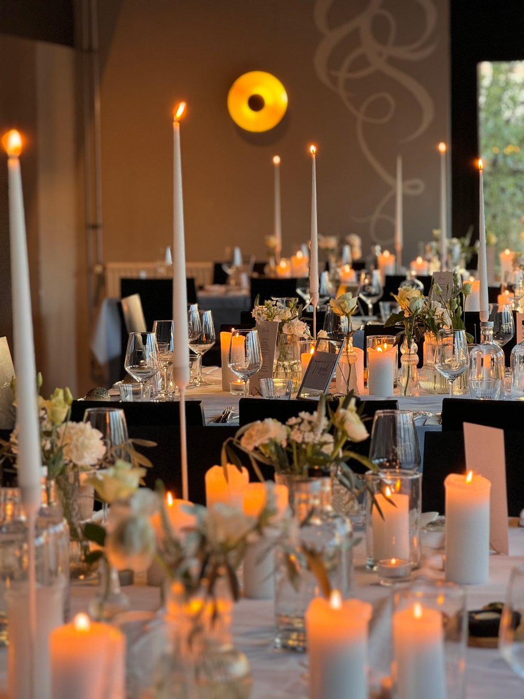 Luxe gedekte tafels