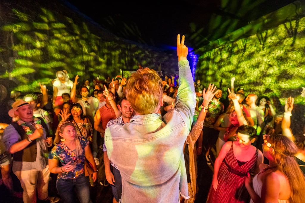 Live muziek in het fort