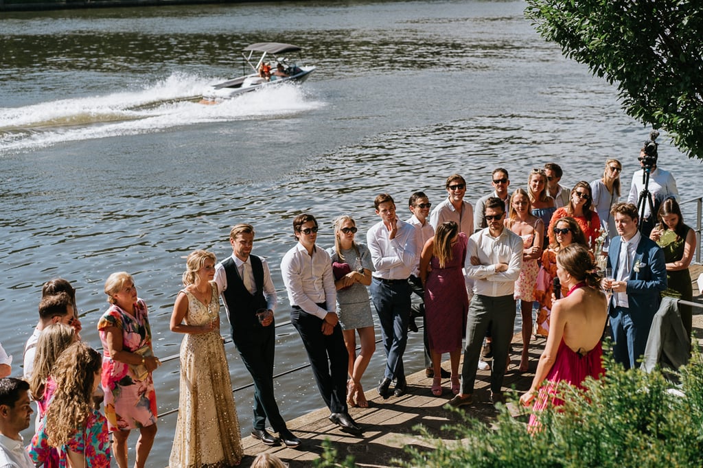 Speech op het waterterras