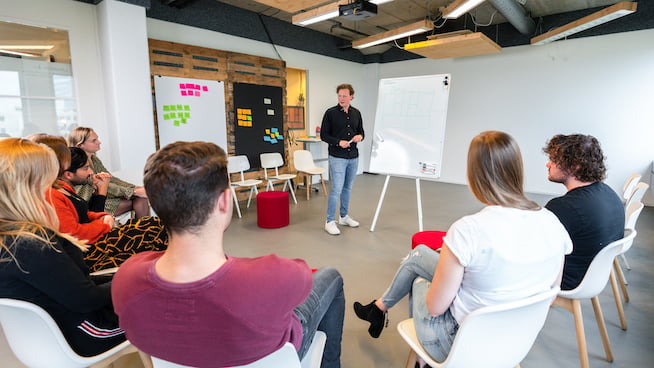 Ronde cirkel opstelling