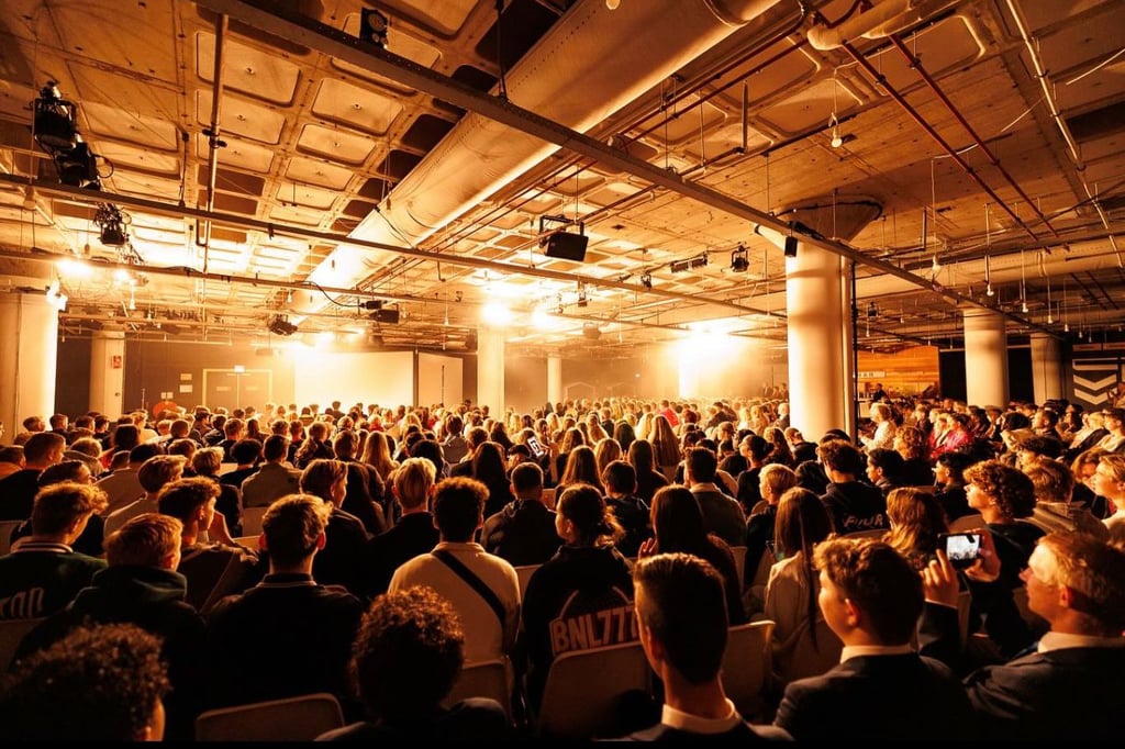 B. Amsterdam - industriële eventzaal