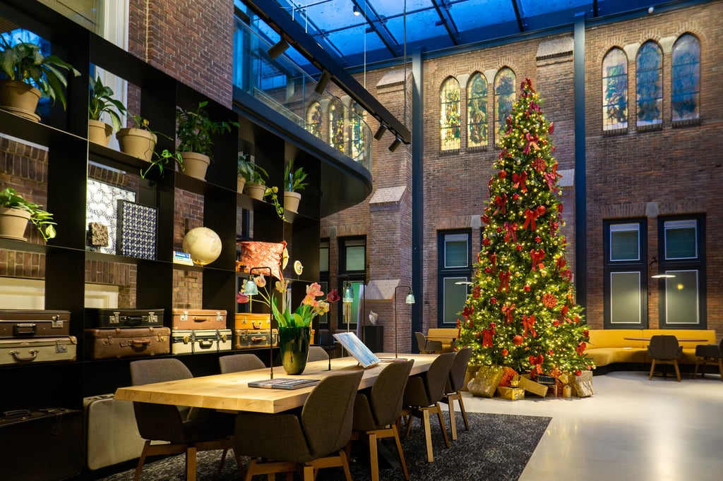 Kerstsfeer in restaurant KonneKt