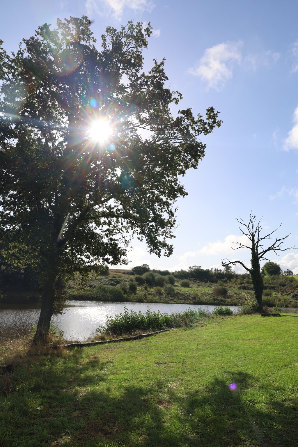 Landgoed met uitzicht op het meer
