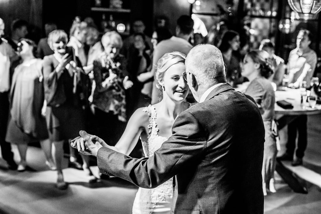 Feestavond tijdens de bruiloft Hotel Marktstad