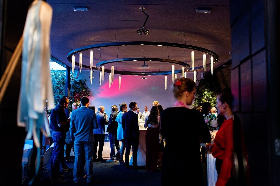 Feest in de Fort zaal