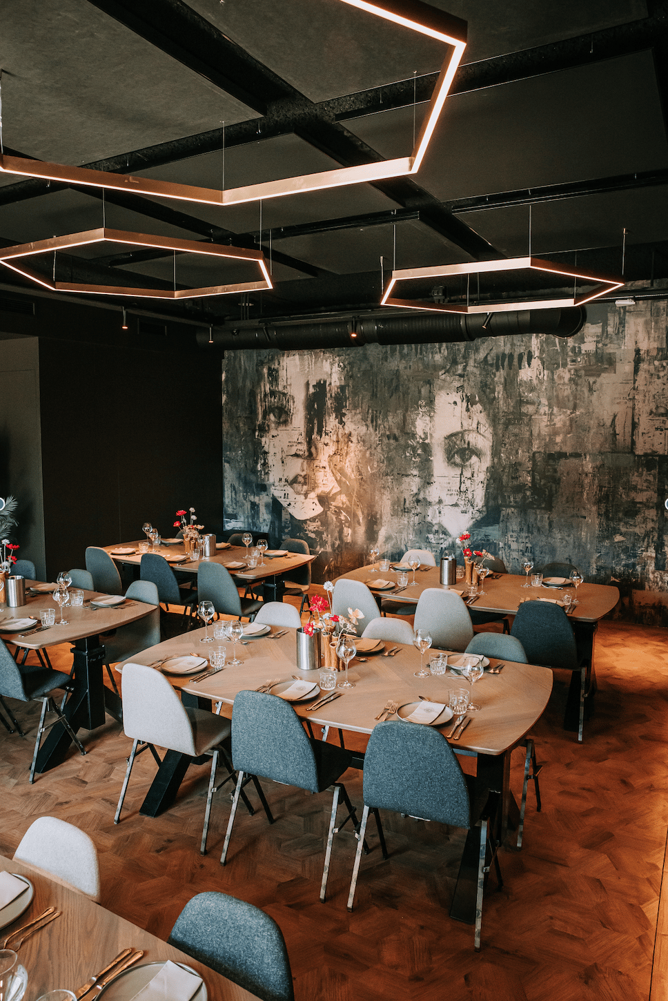 Diner opstelling in de Lounge (1)