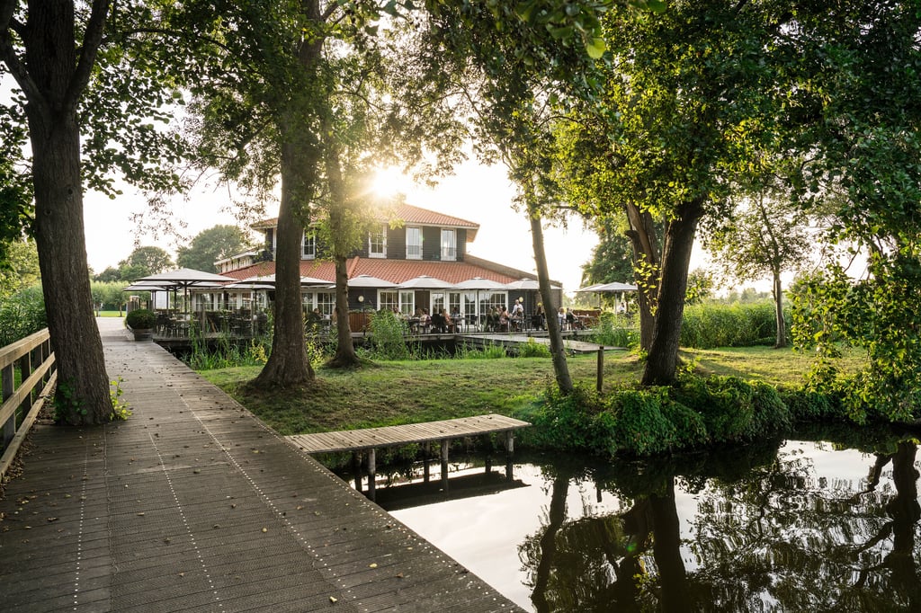 Terras overzicht Buitenplaats Kameryck