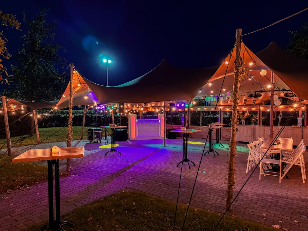 Stretchtent Feestavond