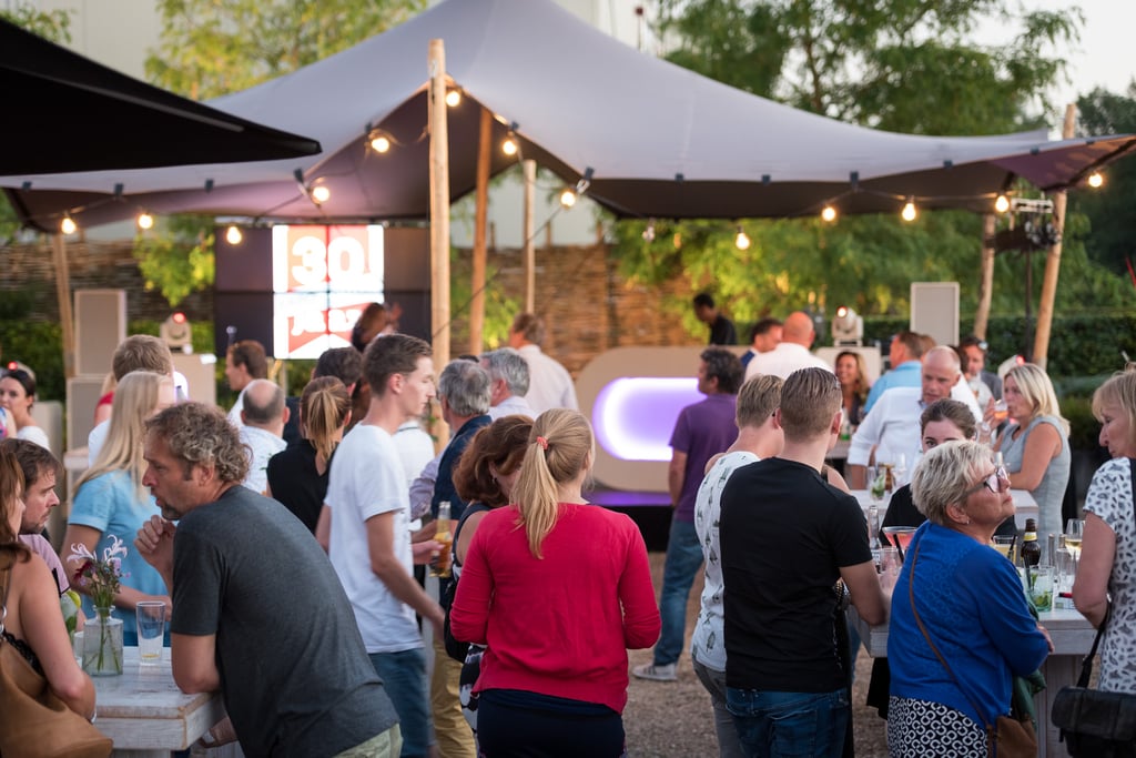 Zomerborrel in de tuin EXPO Houten
