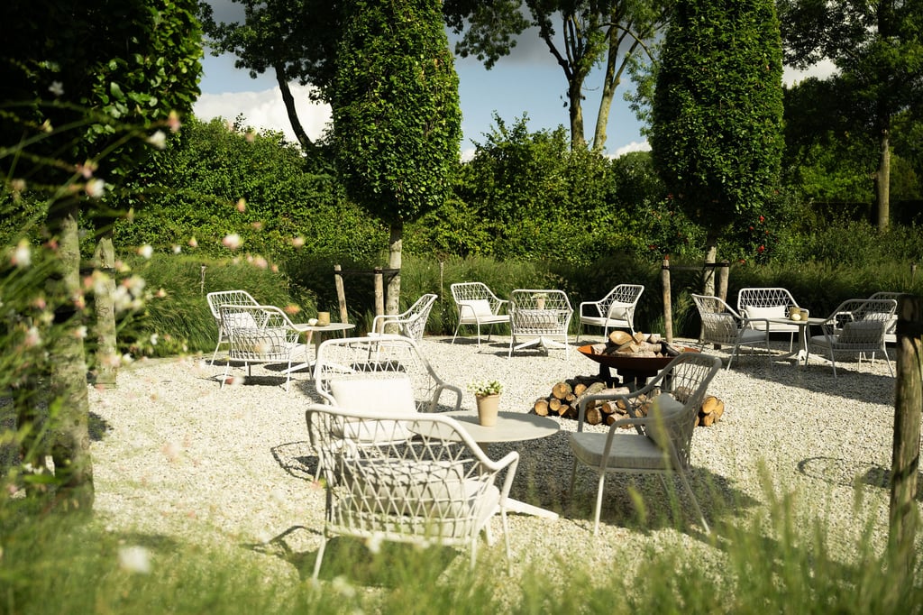 Onze gezellige binnenplaats