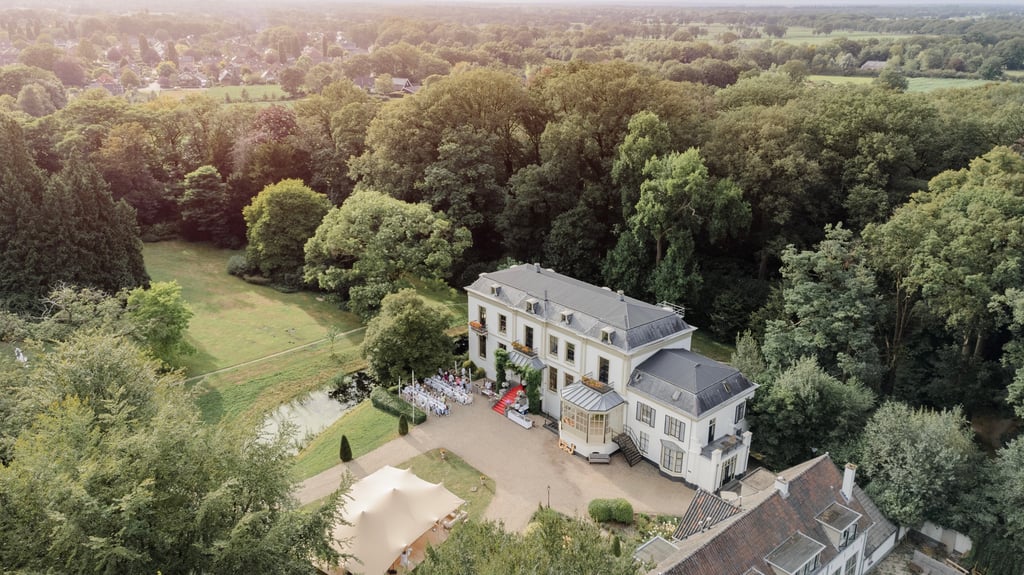 Huis Te Eerbeek bovenaanzicht