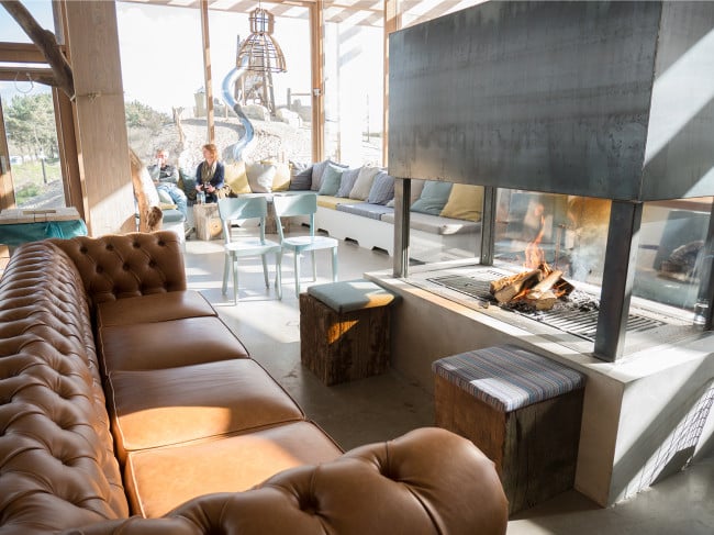 Relax bij de openhaard