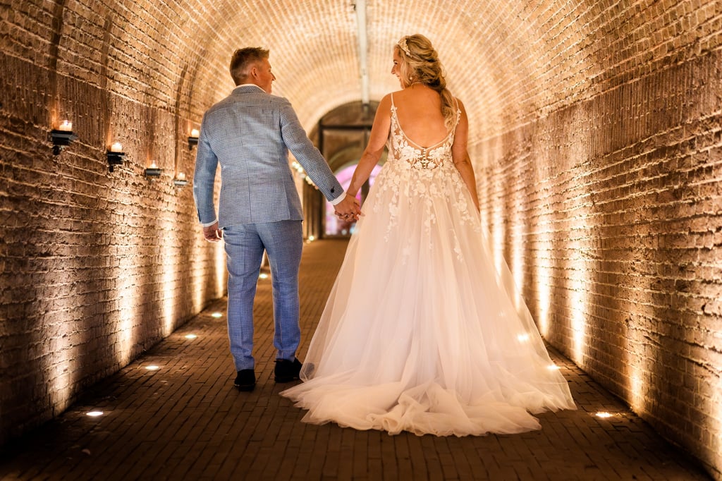 Fotoshoot P&J op het fortterrein | Entree H-Reversezaal