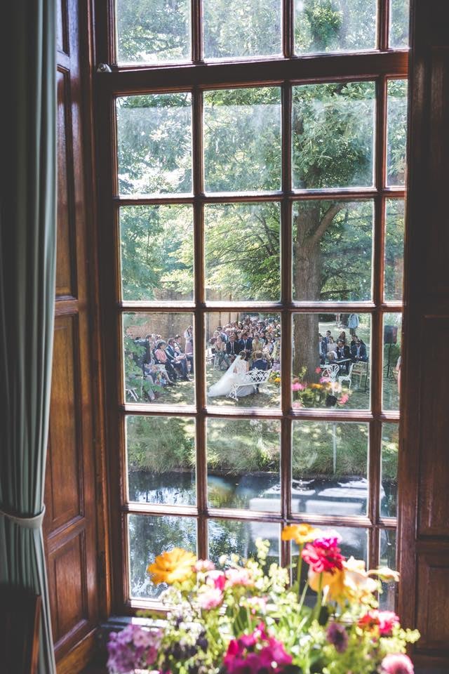 Huwelijk op buitenlocatie