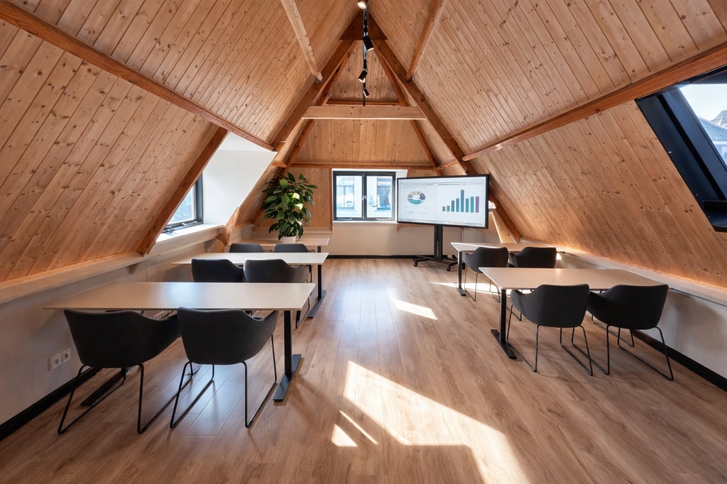 Lichte vergaderstudio in Amersfoort 