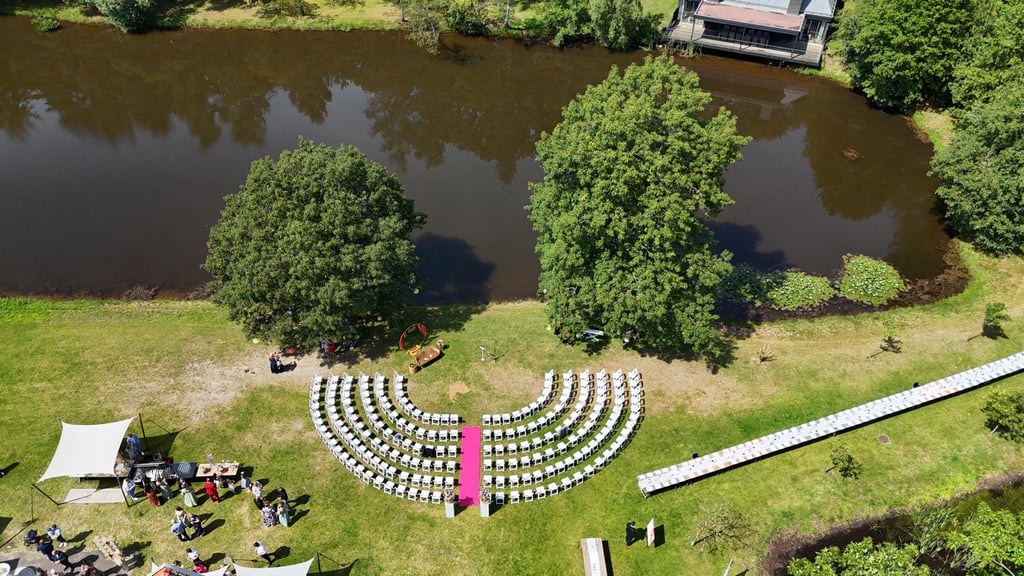 ceremonie opstelling