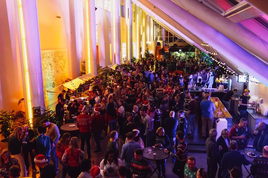 B. Amsterdam - Atrium // kerstfeest
