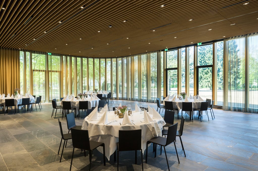Dineropstelling ronde tafels