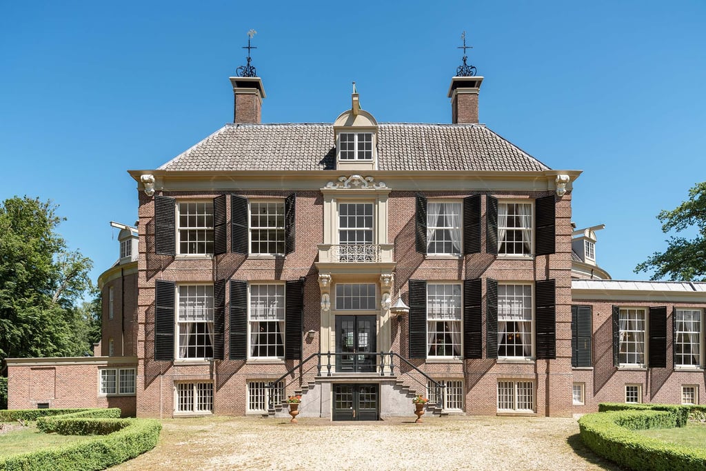 Kasteel Groeneveld tuinzijde