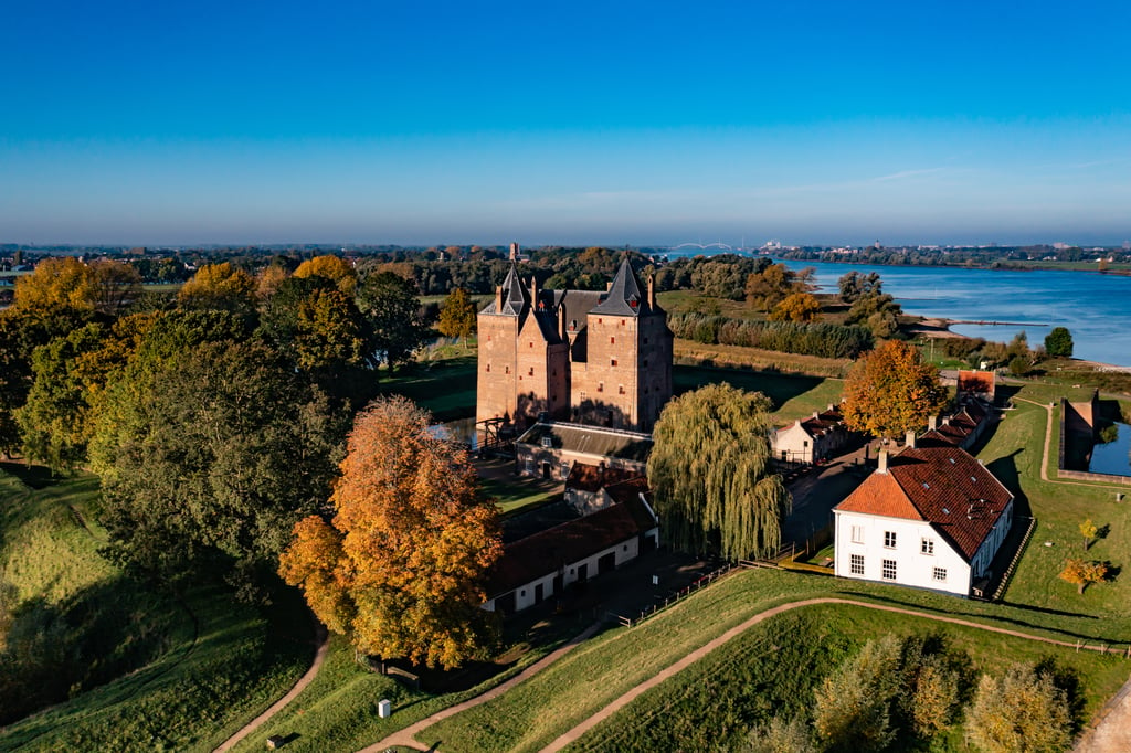 De omgeving van Loevestein