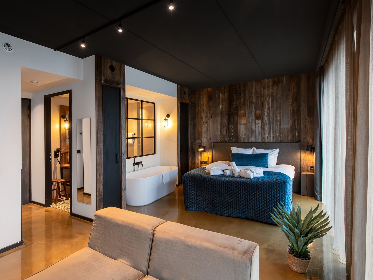 Overnachten - hotelsuite Oesterdam 2 Deluxe (1)