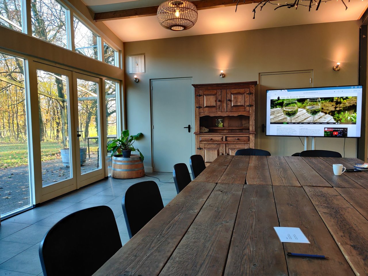 Binnenruimte met alle faciliteiten