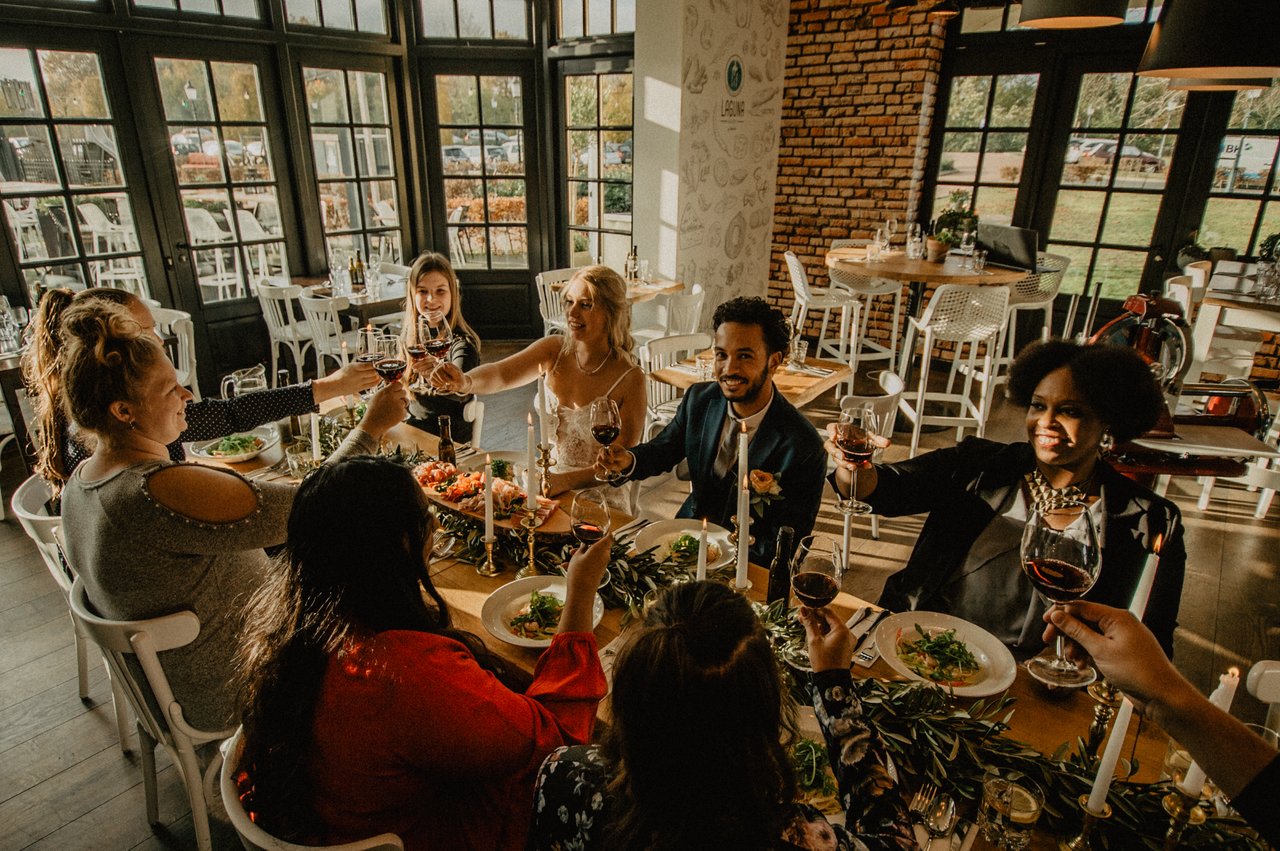 Diner in Laguna Restaurant 