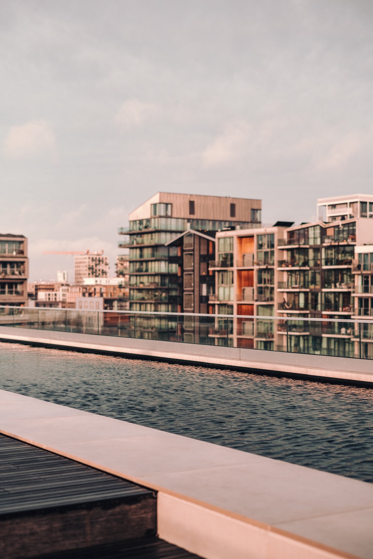 Rooftop pool