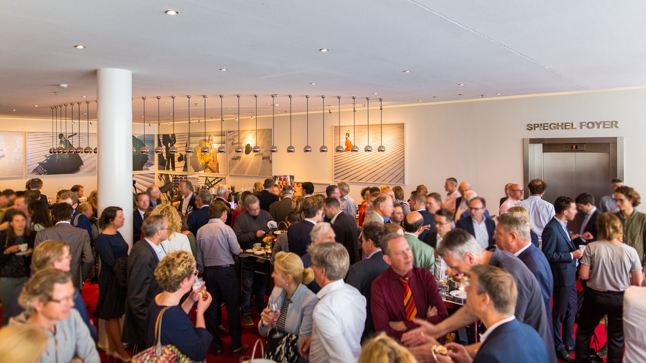 Congres borrel Spieghel foyer