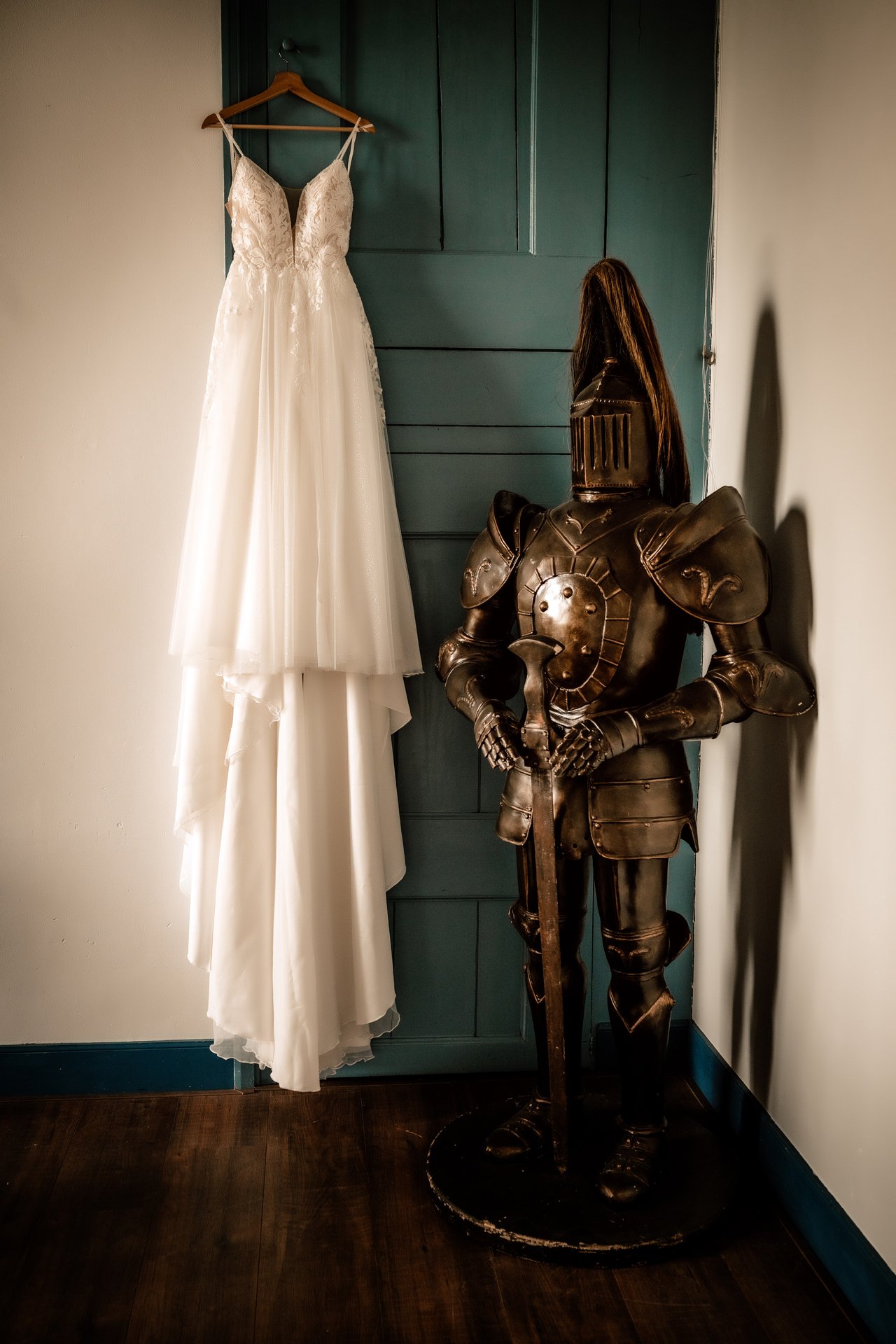 Heerenkamer omkleedruimte met Ridder