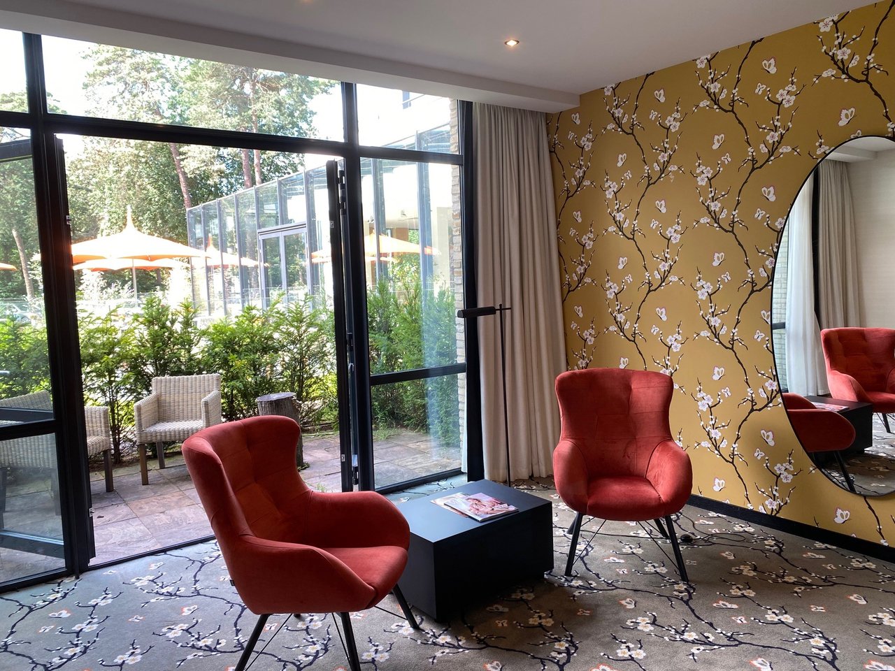 Onze kamer Terras 