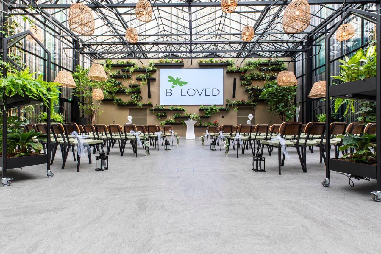 Ceremonie opstelling