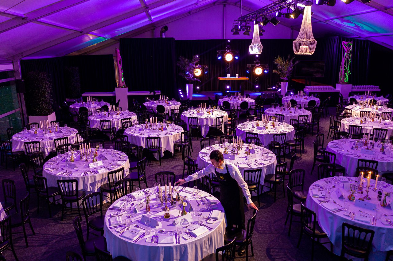 Winterpaviljoen dinersetting