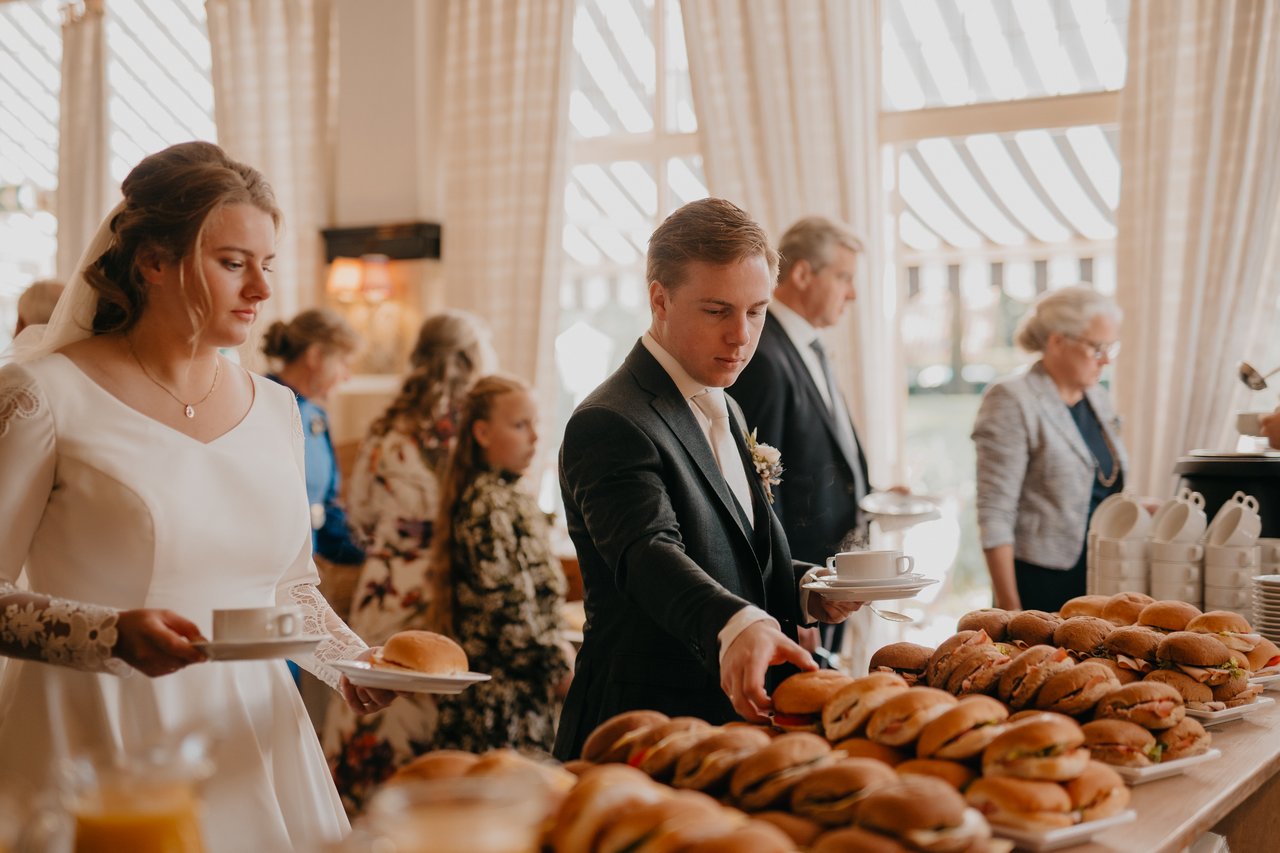 Lunchen in de bossen (1)