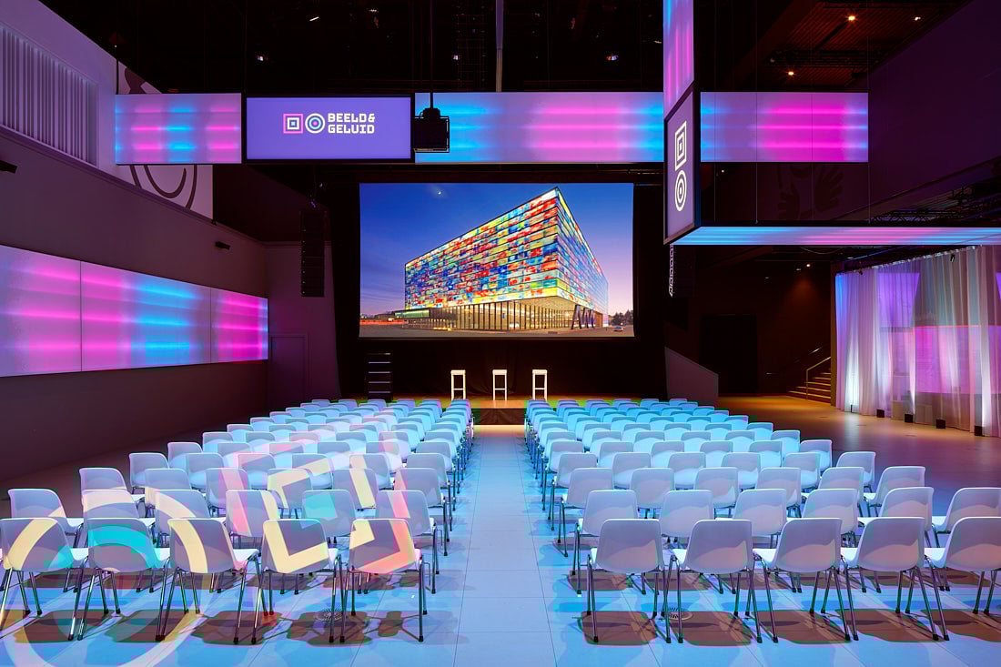 Eventvloer in theateropstelling