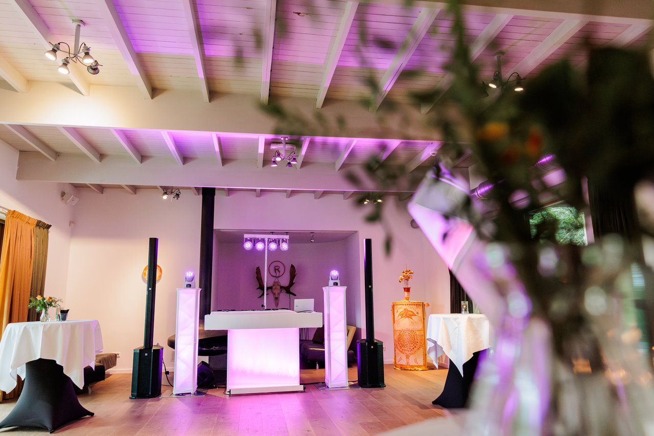 Museumcafé - feestopstelling