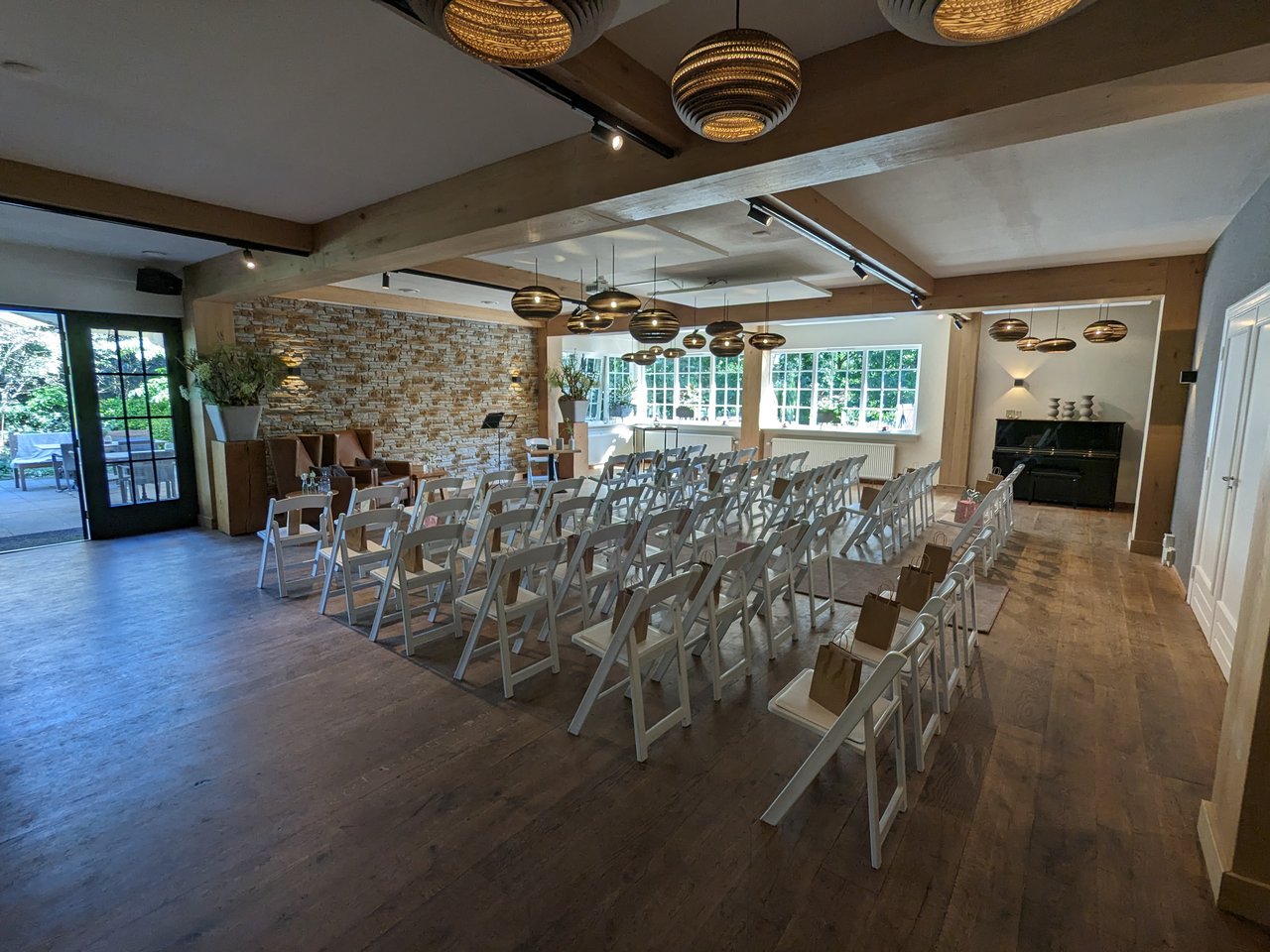 Reggezaal, ceremonieopstelling