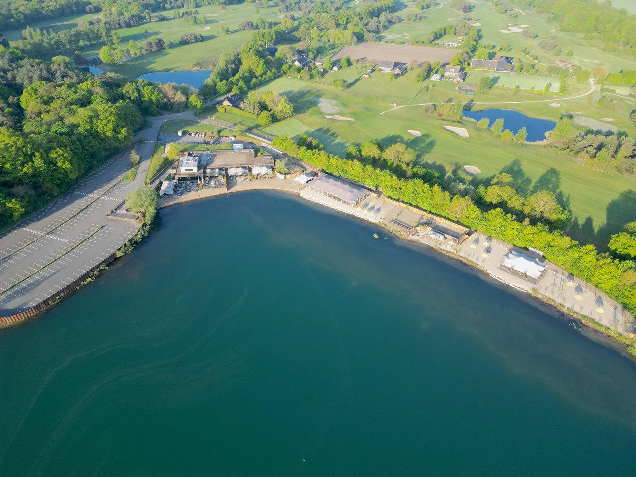 Drone foto Het Houtse Meer