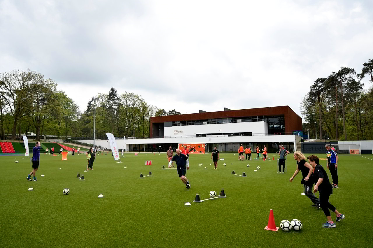 Fun Parcours op het sportveld