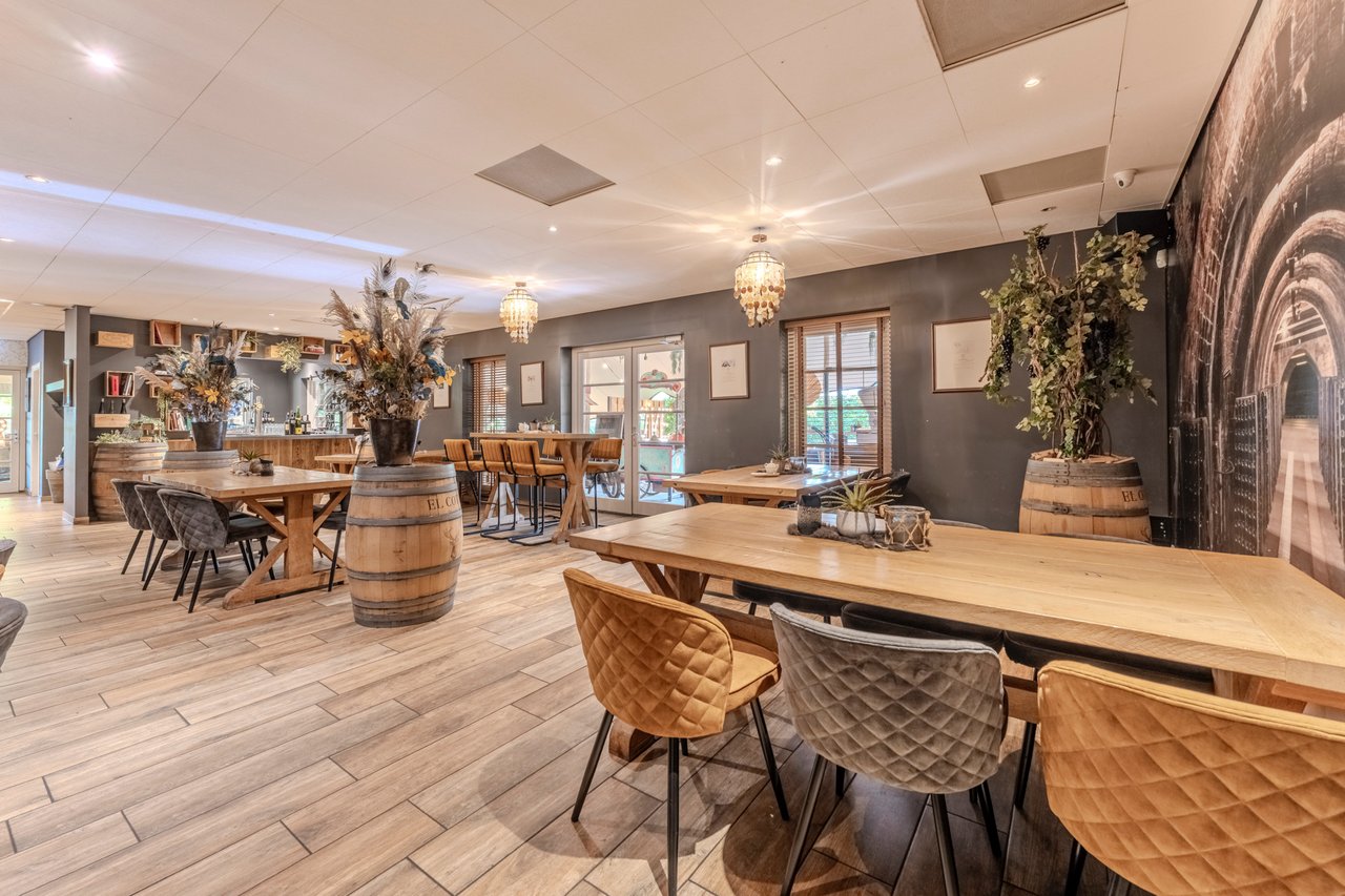 Tuinzaal - binnenruimte + terras