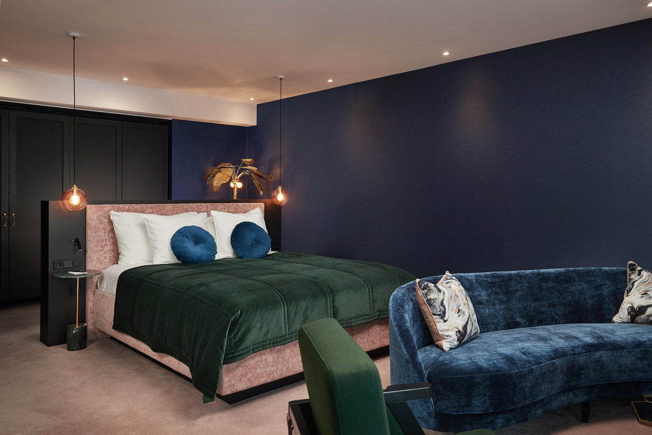 Slaapgedeelte Penthouse Suite Noord – Van der Valk Hotel Amsterdam - Amstel