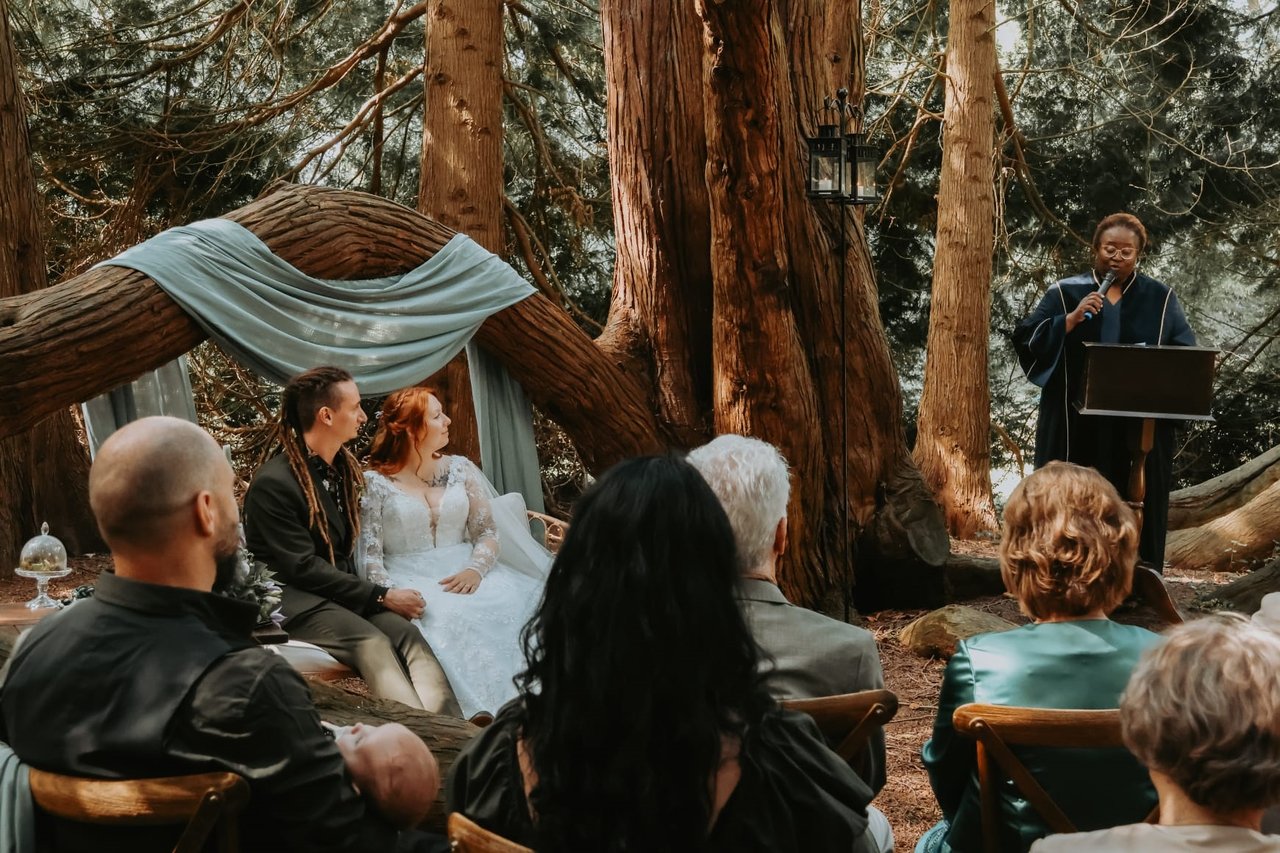 Ceremonie in de Holle boom