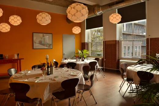 Parkhaven diner ronde tafels