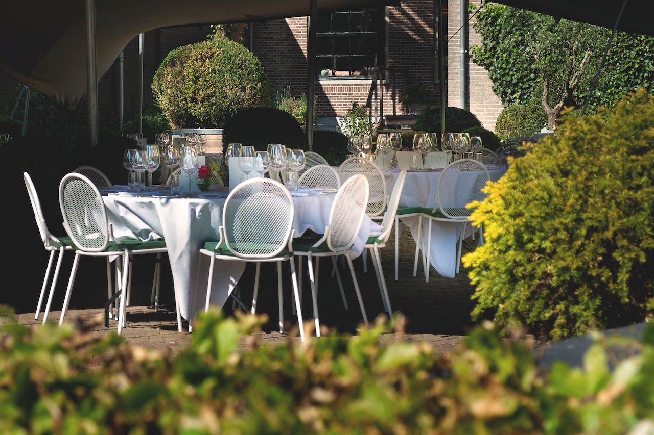 Diner in de achtertuin 