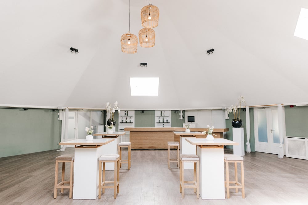 Feestopstelling bij Spaarnwoude 