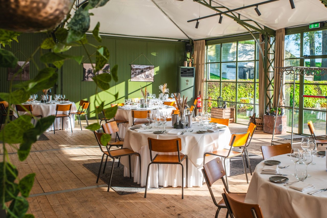 Het Brouwhuis in diner opstelling