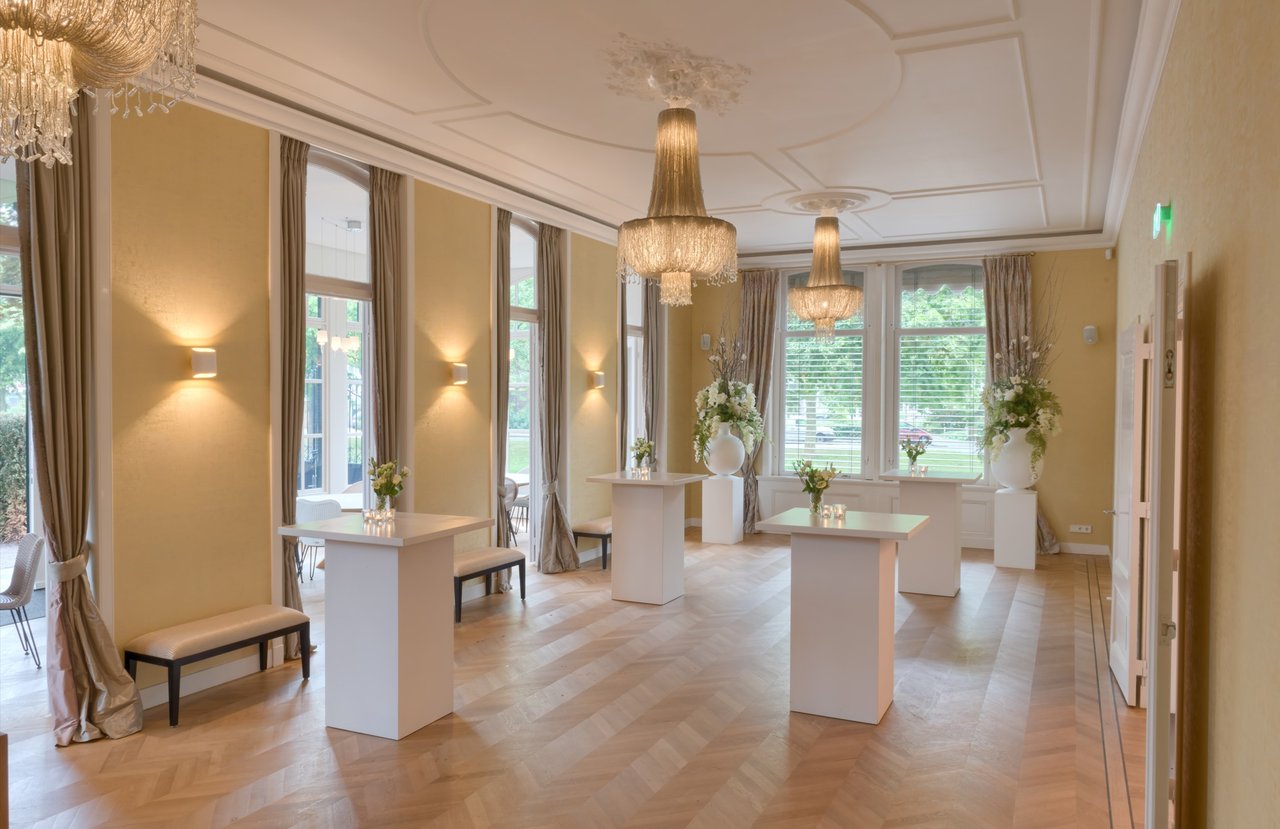 Gouden zaal - opstelling staand